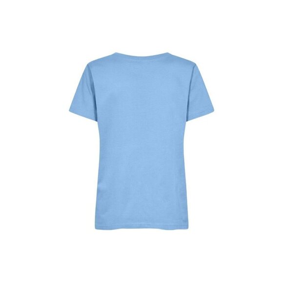 NWT Soya Concept Derby 2 100% Organic Cotton Crystal Blue V Neck Tee - Picture 5 of 5